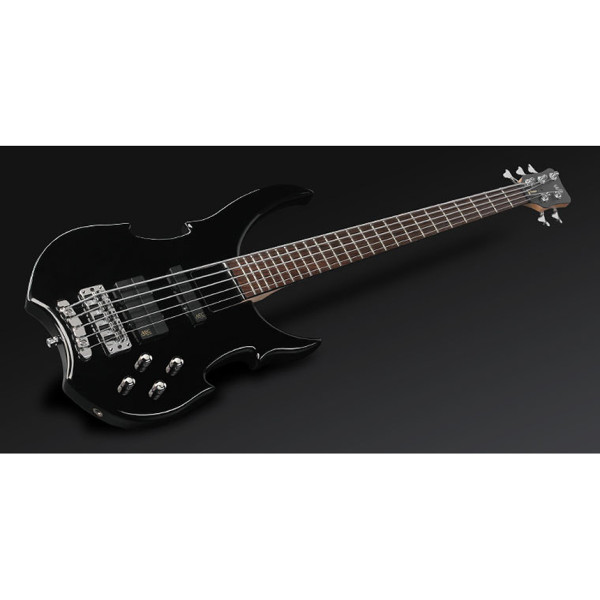 Бас-гітара WARWICK RockBass Vampyre, 5-String (Solid Black High Polish)