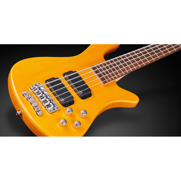 Бас-гітара WARWICK RockBass Streamer Standard, 5-String (Honey Violin Transparent Satin)
