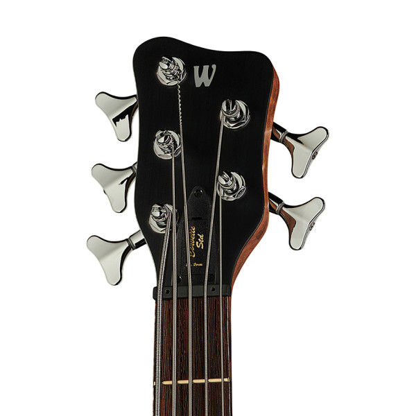 Бас-гітара WARWICK Teambuilt Pro Series Corvette Ash, 5-String, A/A, (Burgundy Red Transparent Satin)