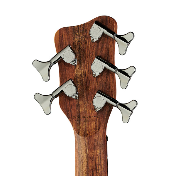 Бас-гітара WARWICK Teambuilt Pro Series Corvette Ash, 5-String, A/A, (Burgundy Red Transparent Satin)