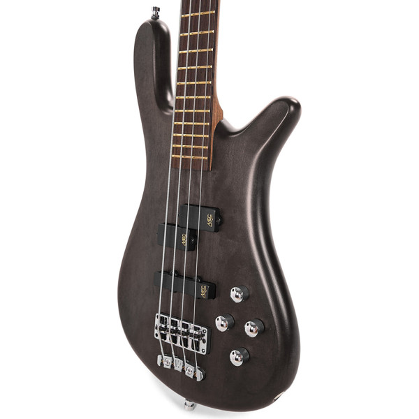 Бас-гітара WARWICK Teambuilt Pro Series Streamer LX, 4-String (Nirvana Black Transparent Satin)