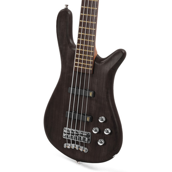 Бас-гітара WARWICK Teambuilt Pro Series Streamer LX, 5-String (Nirvana Black Transparent Satin)
