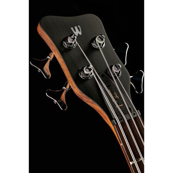 Бас-гітара WARWICK Teambuilt Pro Series Corvette Ash, 4-String A/A (Burgundy Red Transparent Satin)