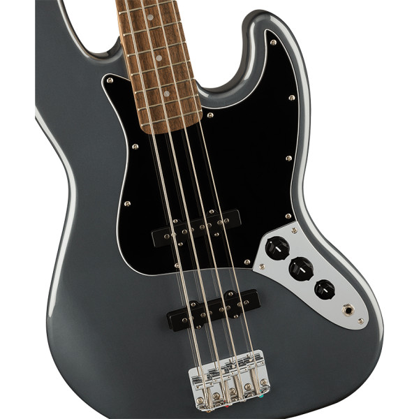 Бас-гітара SQUIER Affinity Series Jazz Bass LRL Charcoal Frost Metallic
