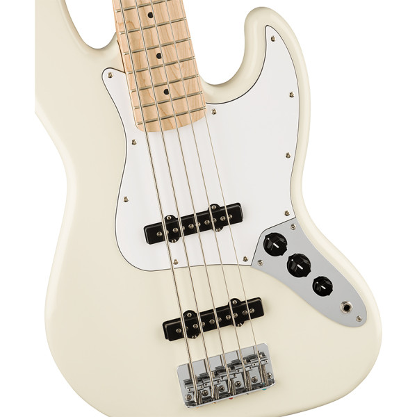 Бас-гітара SQUIER Affinity Series Jazz Bass V MN Olympic White