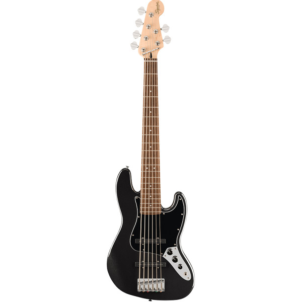 Бас-гітара SQUIER Affinity Series Jazz Bass VI LRL Black Metallic