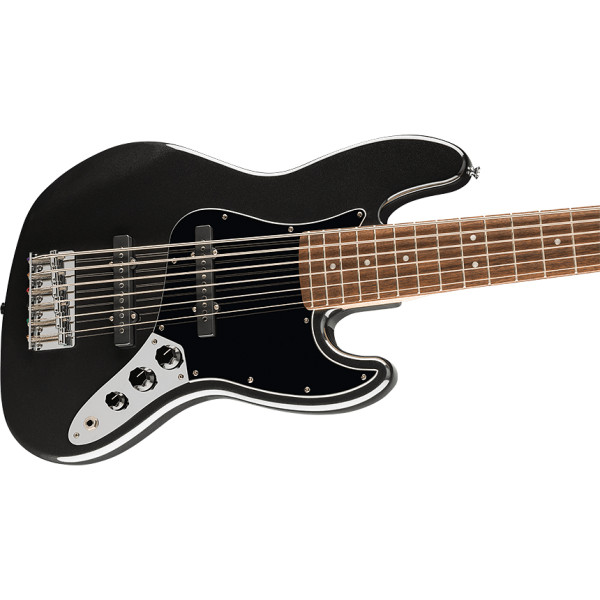 Бас-гітара SQUIER Affinity Series Jazz Bass VI LRL Black Metallic