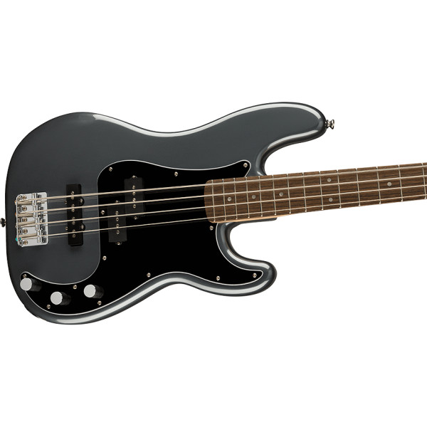 Бас-гітара SQUIER Affinity Series Precision Bass PJ LRL Charcoal Frost Metallic