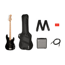 Набір бас-гітари SQUIER Affinity Series Precision Bass PJ Pack Black