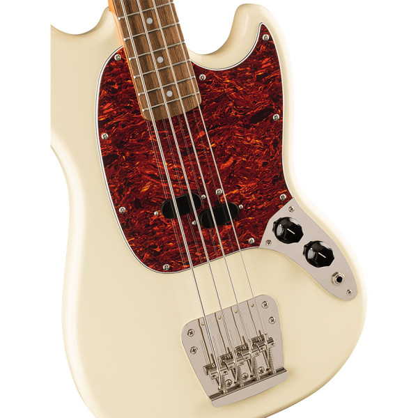 Бас-гітара SQUIER Classic Vibe 60s Mustang Bass Olympic White