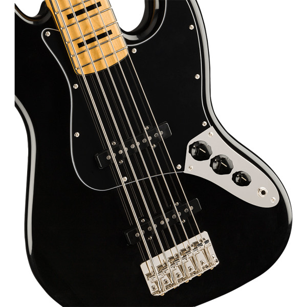Бас-гітара SQUIER Classic Vibe 70s Jazz Bass V Black