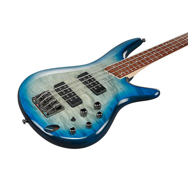 Бас-гітара IBANEZ SR400EQM SCB (Stained Cosmic Blue Starburst)