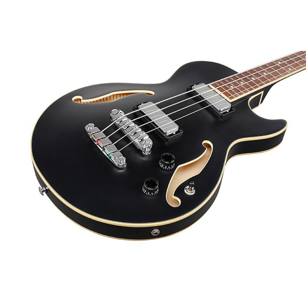 Напівакустична бас-гітара IBANEZ AGB200 BKF (Black Flat)