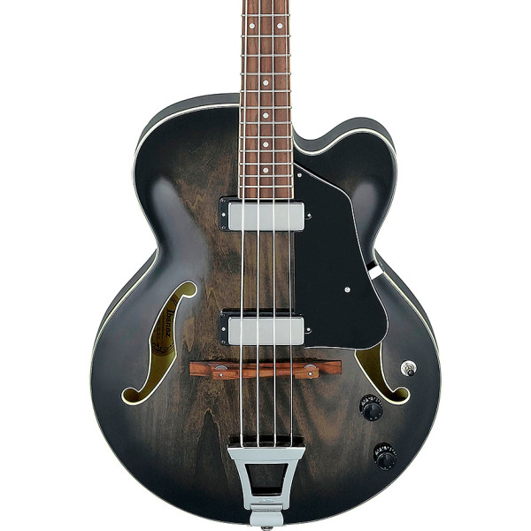 Напівакустична бас-гітара IBANEZ AFB200 TKS (Transparent Black Sunburst)