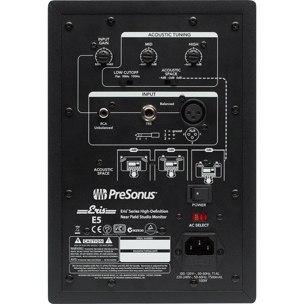 Студійний монітор PRESONUS Eris E5