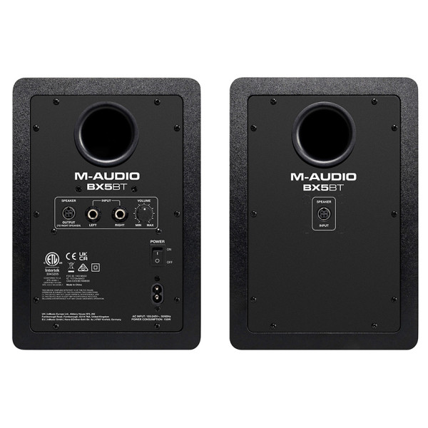 Студійні монітори M-AUDIO BX5BT Powered Desktop Studio Monitors with Bluetooth