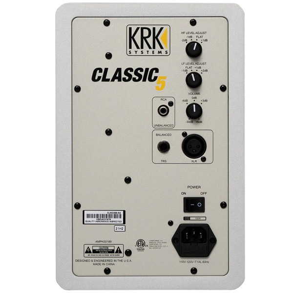 Студійний монітор KRK Classic 5 Silver Black
