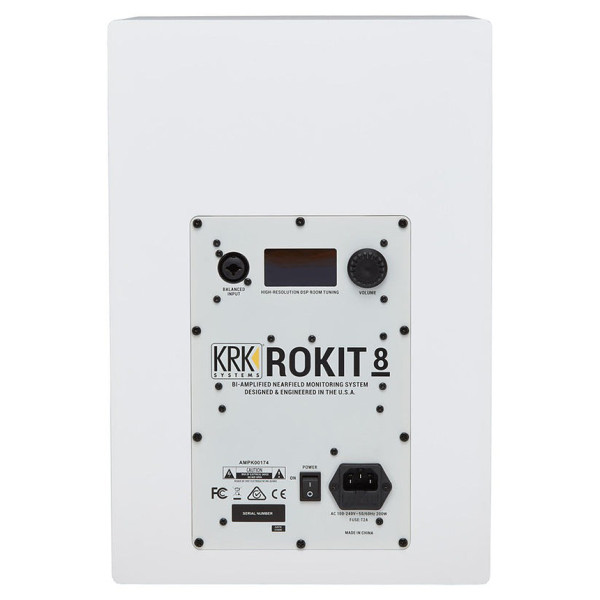 Студійний монітор KRK Rokit RP8 Gen 4 White