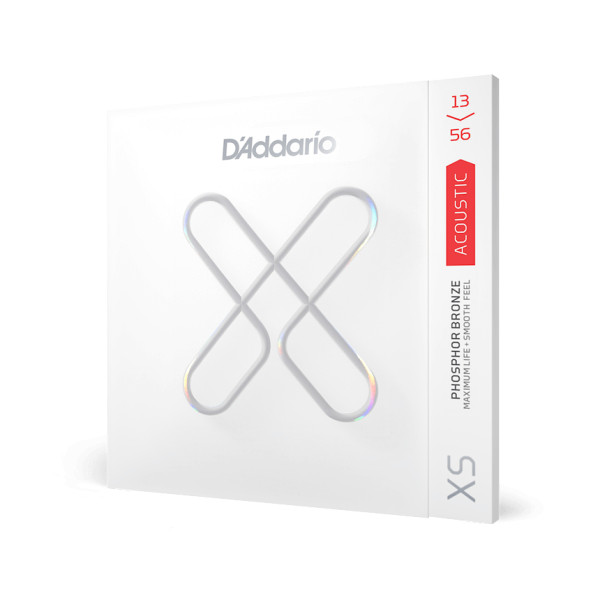 Комплект струн для акустичної гітари D'ADDARIO XSAPB1356 XS PHOSPHOR BRONZE MEDIUM (13-56)
