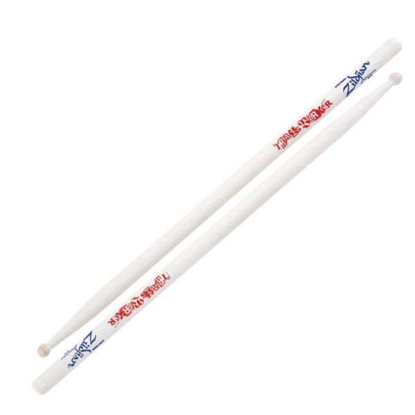 Барабанні палички ZILDJIAN TRAVIS BARKER ARTIST SERIES DRUMSTICKS WHITE