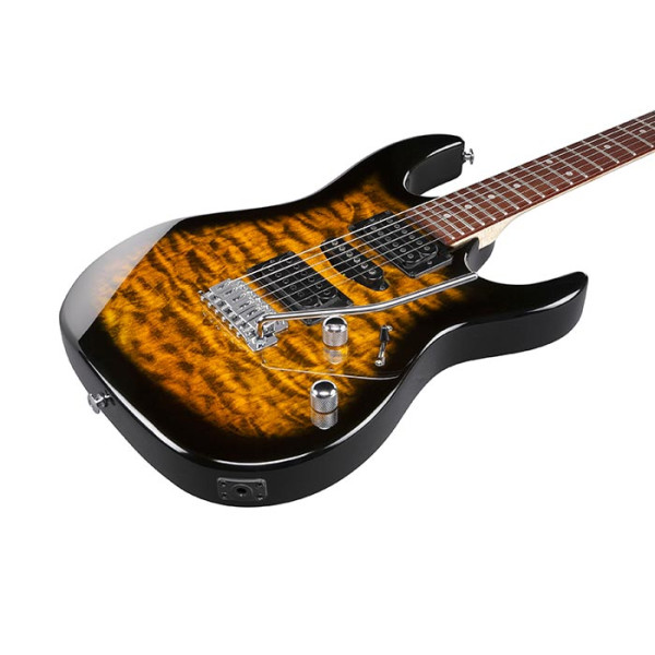 Електрогітара IBANEZ GRX70QA-SB GIO