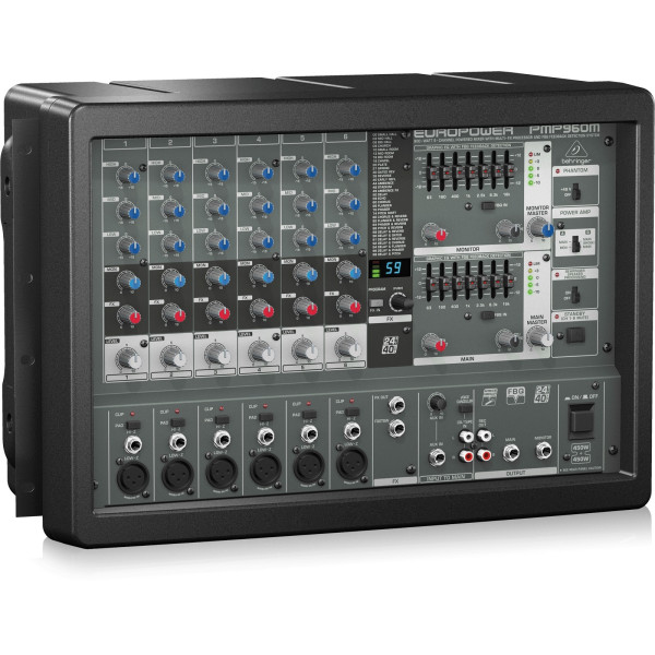 Мікшерний пульт з підсилювачем BEHRINGER PMP960M