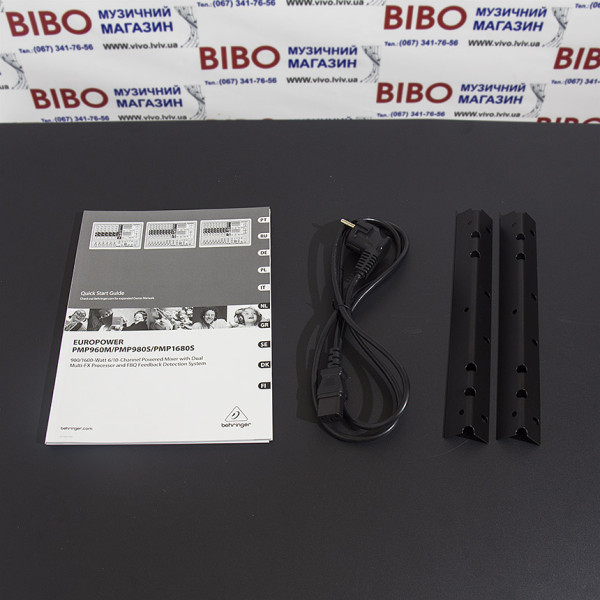 Мікшерний пульт з підсилювачем BEHRINGER PMP960M