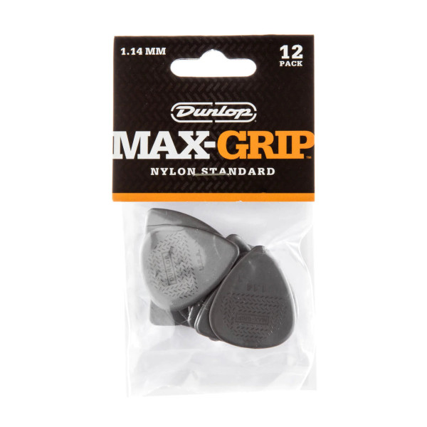 Набір медіаторів DUNLOP MAX-GRIP NYLON STANDARD PICK 1.14MM