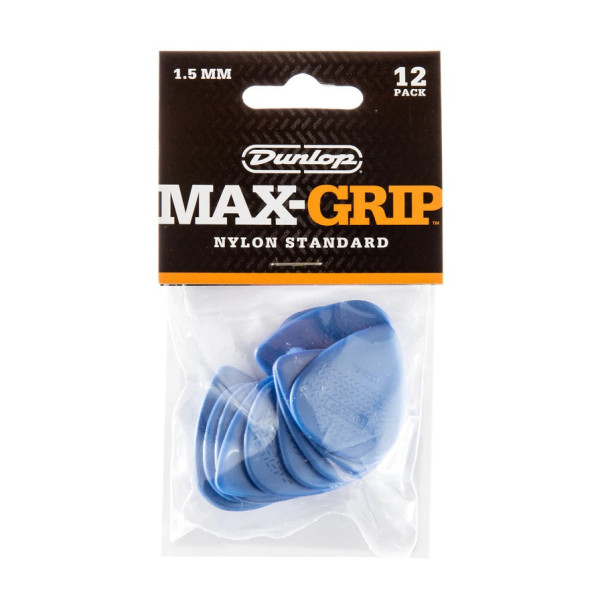 Набір медіаторів DUNLOP MAX-GRIP NYLON STANDARD PICK 1.5MM