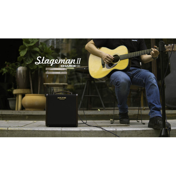 Комбопідсилювач для акустичної гітари NUX AC-80 Stageman II