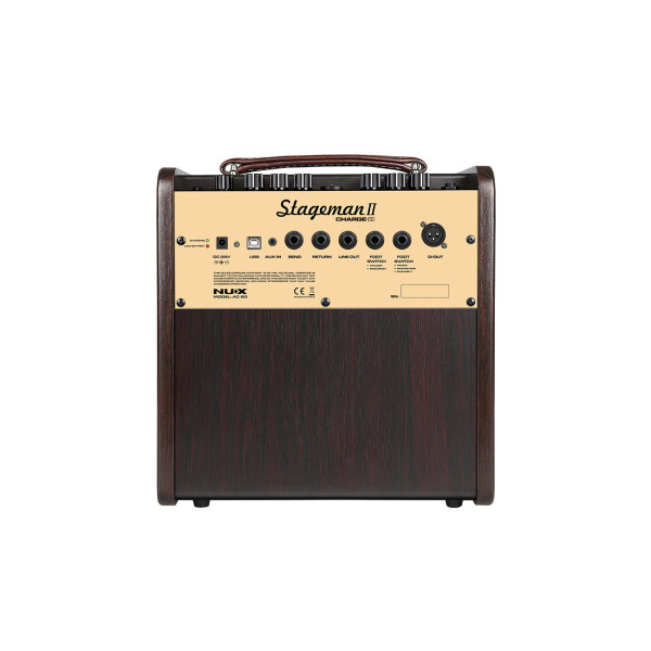 Комбопідсилювач для акустичної гітари NUX AC-80 Stageman II