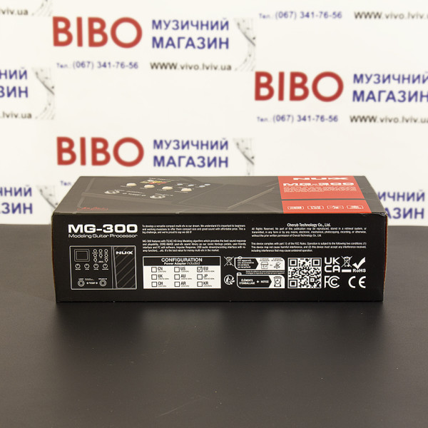 Гітарний процесор NUX MG-300