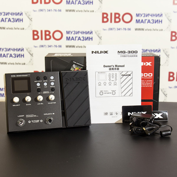 Гітарний процесор NUX MG-300
