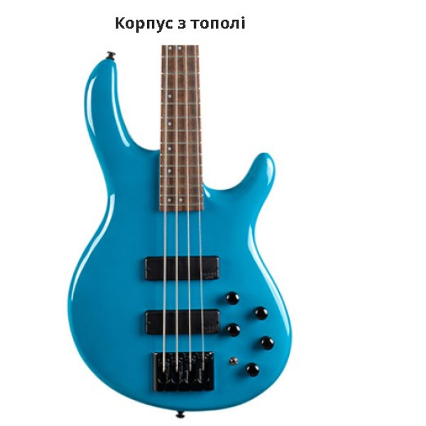 Бас-гітара CORT C4 Deluxe (Candy Blue)