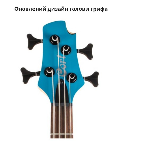 Бас-гітара CORT C4 Deluxe (Candy Blue)