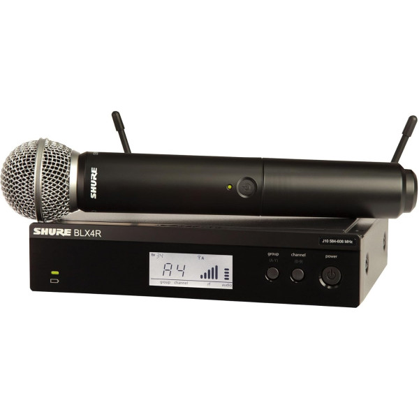 Радіосистема з ручним мікрофоном SHURE BLX24RE/SM58