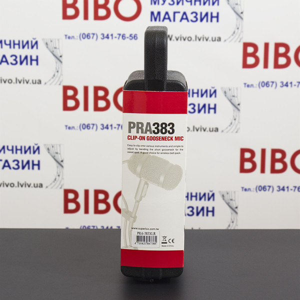 Мікрофон для духових SUPERLUX PRA383XLR