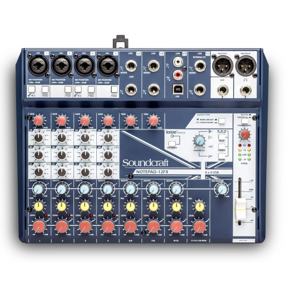 Мікшерний пульт SOUNDCRAFT Notepad-12FX