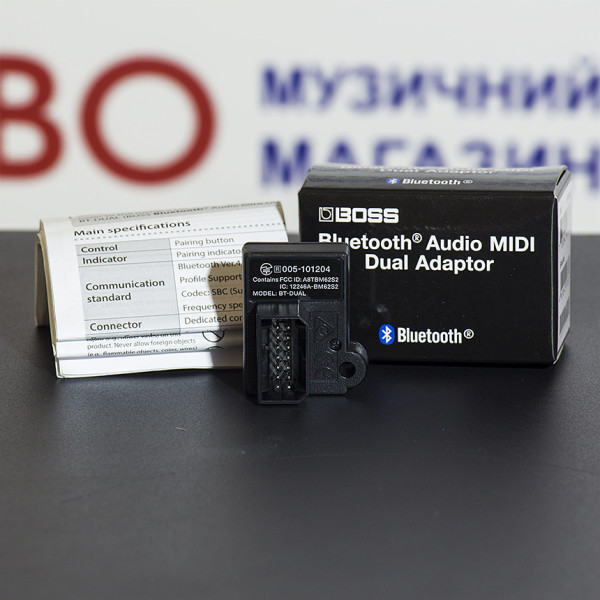 Bluetooth адаптер для комбопідсилювача BOSS BT-DUAL
