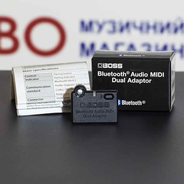 Bluetooth адаптер для комбопідсилювача BOSS BT-DUAL