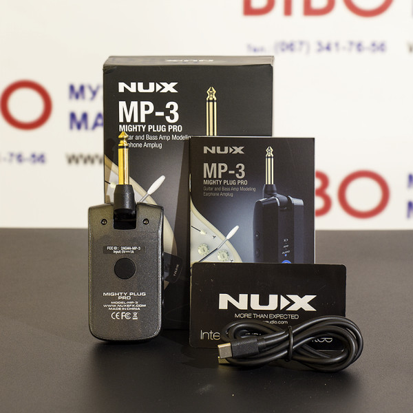 Гітарний підсилювач для навушників NUX MP-3 Mighty-Plug Pro