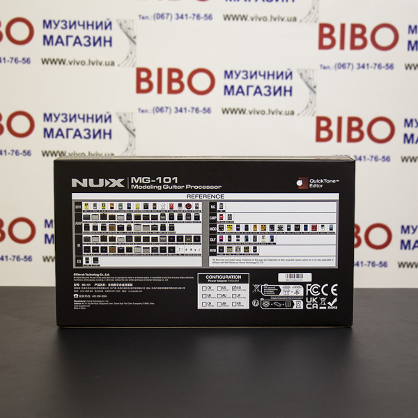 Гітарний процесор NUX MG-101