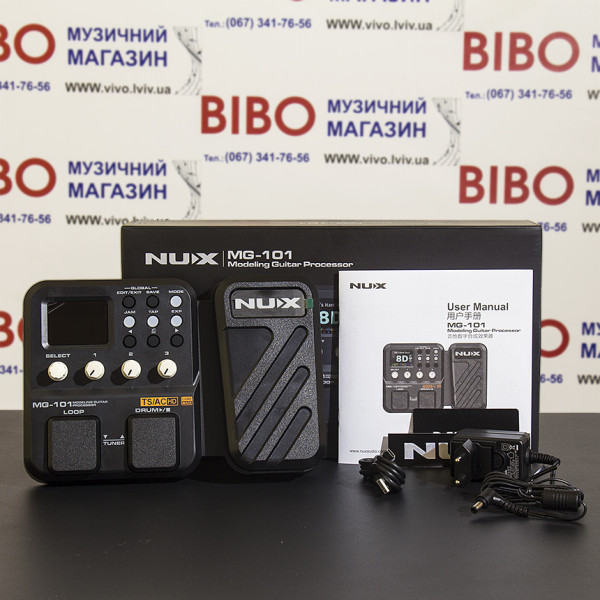 Гітарний процесор NUX MG-101