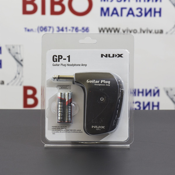 Гітарний підсилювач для навушників NUX GP-1