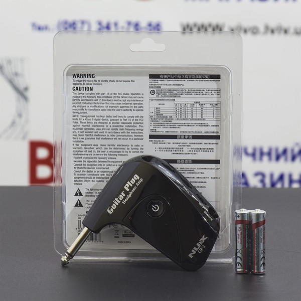 Гітарний підсилювач для навушників NUX GP-1