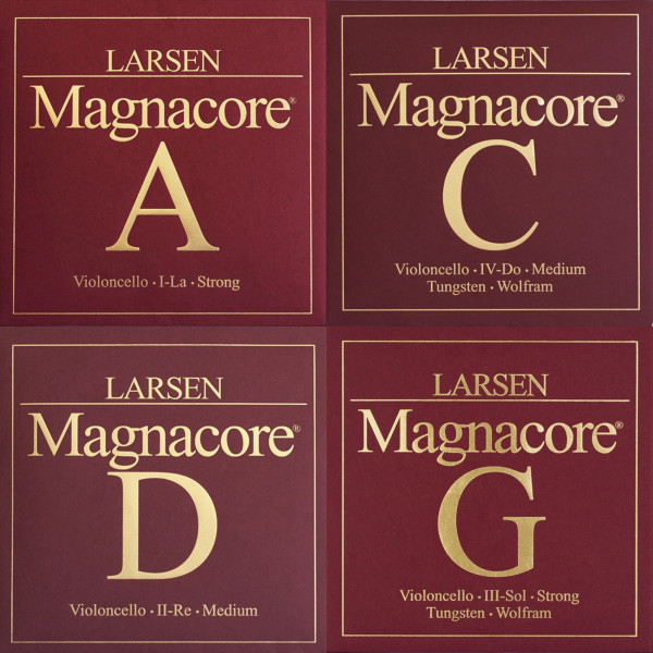Комплект струн для віолончелі LARSEN Magnacore (medium) 4/4