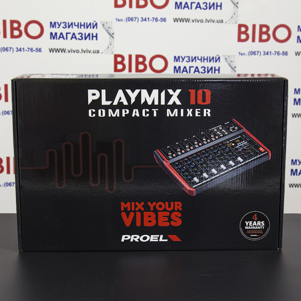Мікшерний пульт PROEL PLAYMIX10