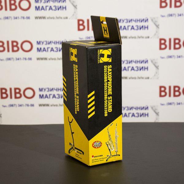 Стійка для саксофона та кларнета HERCULES DS533BB