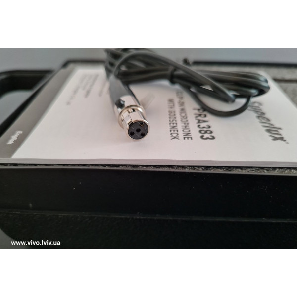 Мікрофон для духових SUPERLUX PRA383TQG (WB383)