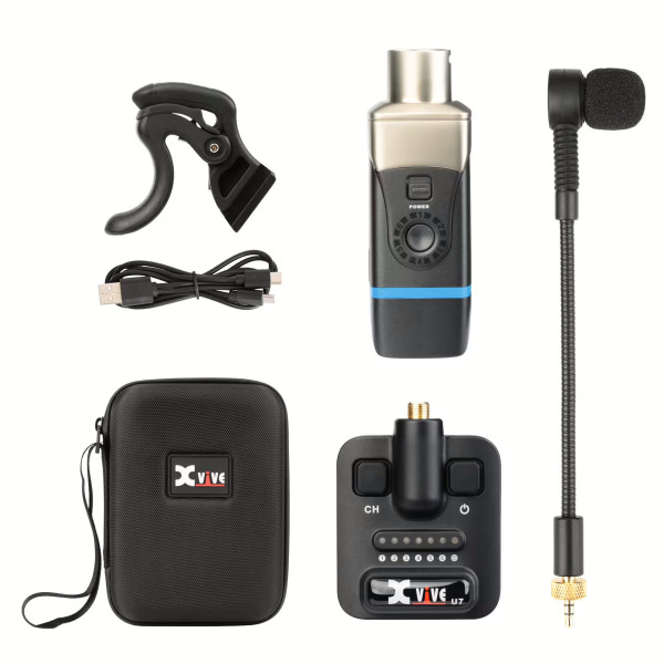 Радіосистема для духових XVIVE U7 Saxophone and Trumpet Wireless System